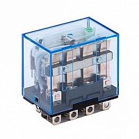 промежуточное Реле 3 конт. с инд. LED 5А 220В AC ПР-102 | код. 23220DEK | DEKraft