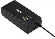 Блок питания Buro BUM-1245M90 ручной 90W 12V-24V 11-connectors 3.5A 1xUSB 1A от бытовой электросети LСD индикатор | код 825361 | BURO
