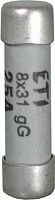 Предохранитель CH 8x32 gG 20A, 400V | код 002610011 | ETI