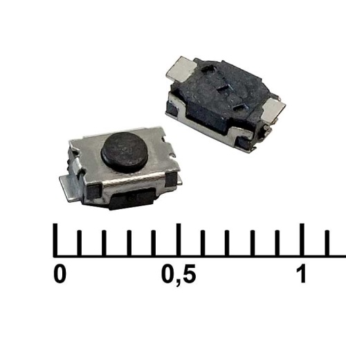 Тактовая кнопка RUICHI IT-1185AP, 5x3x2 мм, OFF-(ON), SPST, 50 мА, 12 В, 100 мОм | код 83340 | Ruichi