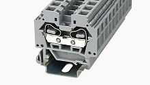 WS10-SD-01P-11-00Z(H), Клемма пружинная WS, 10 мм.кв., боковое подключение, серый, шт | код 11030000021 | DEGSON