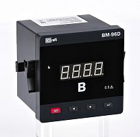 Вольтметр цифровой 96x96мм трехфазный, вход 600В, LED-дисплей ВМ-96D | код 50386DEK | DEKraft
