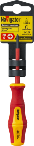 Отвертка диэлектрическая 93 421 NHT-Otd03-PH0-60 Navigator 93421 фото 3