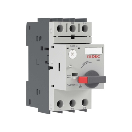 Автоматический выключатель защиты двигателя YON DMP32RT с уставкой 25-32A 3P 50kA | код DMP32RT-0032 | DKC