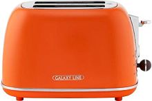 Тостер Galaxy Line GL 2921 900Вт оранжевый | код 2027006 | GALAXY LINE