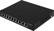 Коммутатор Osnovo SW-21000/A(120W) (L2) 8PoE 120W неуправляемый | код 1681982 | OSNOVO