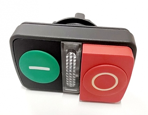 КМЕ 97Л IP66 ZB5AW7L3740.66.BR Головка двойной кнопки 22 мм | код ZB5AW7L3740.66.BR | Briswik
