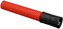 ELASTA Труба гофрированная двустенная ПНД d=50мм красная (25м) | код EA-TG22-2-2-2-050-025-K04 | IEK