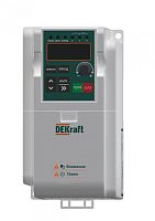 Преобразователь частоты DEKV060-0.4кВт 1 фаза 220В | код DEKV060G0R4S2 | DEKraft