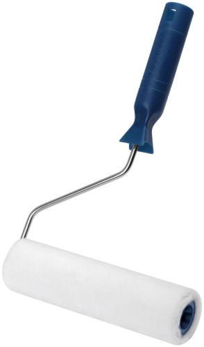 Валик велюровый диаметр 40/48мм бюгель 6мм ворс 4мм 180мм бел. FIT 02133 фото 2 Валик велюровый диаметр 40/48мм бюгель 6мм ворс 4мм 180мм бел. FIT 02133 фото 2