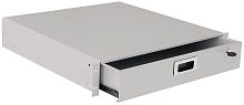 ITK by ZPAS Ящик выдвижной 19" 2U 460мм серый | код ZP-SSB35-2U-45 | IEK