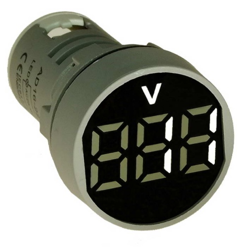 Цифровой LED вольтметр переменного тока RUICHI DMS-101 | код 110482 | Ruichi