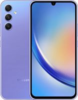Смартфон Samsung SM-A346E Galaxy A34 5G 256Gb 8Gb лаванда моноблок 3G 4G 2Sim 6.6 1080x2340 Android 13 48Mpix 802.11 a/b/g/n/ac NFC GPS GSM900/1800 GSM1900 Protect microSD max1024Gb | код 1911841 | SAMSUNG