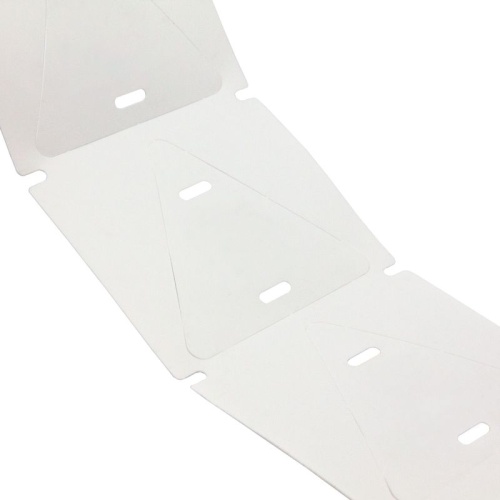 Бирки Универсальные, У-136 для маркировки контрольного кабеля, DKC-U-136, треугольник 60х60мм, в рулоне 1000шт. | код CIC5855TRWR | DKC