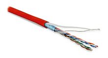 Hyperline FUTP4-C5E-S24-IN-LSZH-BL-305 (305 м) Кабель витая пара F/UTP. категория 5e. 4 пары (24 AWG). одножильный(solid). экран - фольга. LSZH. нг(А)-HF. –20 C – +75 C. синий - гарантия 15 лет компонентная. 25 лет системная | код 444612 |