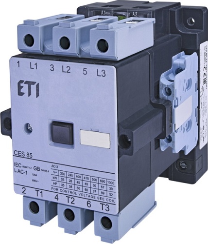 Контактор CES 85.22 (45 kW) 24V AC | код 004646564 | ETI