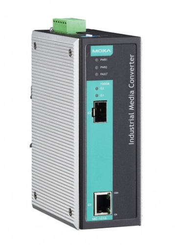 Конвертер IMC-101G Industrial 10/100/1000Base-TX to fiber media converter | код 00-01184891 | MOXA