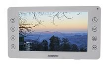 Видеодомофон цветной 4-x проводный, 7 LCD TFT, подключение 2-х вызывных панелей и 2-х видеокамер,белый | код AT-VD750C/SD WH | AccordTec