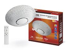 Светильник светодиодный COMFORT CRYSTAL 75Вт 230В 3000-6500К 6000лм 505х100мм с пультом ДУ | код 4690612034782 | IN HOME