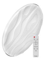 Светильник светодиодный PREMIUM WAVE 75Вт 230В 3000-6500К 6000лм IP40 490х85мм настенно-потолочный управляемый с пультом ДУ КОСМОС KSWave75W