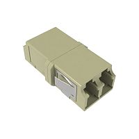 Адаптер LC/UPC-Duplex TOP, Senior/Senior, SC-footprint, ОМ2, бежевый | код RNFA50DLC | DKC
