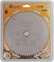 Диск пильный по дереву с тефлоновым покрытием 60Т, Profi plus, 230x1,6/2,4x32/30/25,4/20 мм | код 75-23060Т | FIT