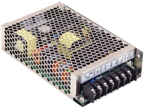 Источник питания AC-DC, med, ККМ, 101Вт, вход 85…264В AC, 47…63Гц /120…370В DC, выход 7.5В/13.5A, рег. вых 7.1…9В, изоляция 4000В AC, в кожухе 159х97х38мм, -40…+60С | код MSP-100-7.5 | MeanWell