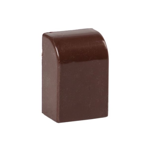 Заглушка (16х16) (4 шт) темное дерево-Plast | код ecd-16-16x4 | EKF фото 2