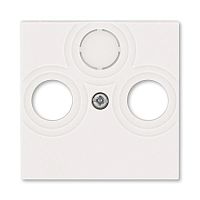 Накладка ABB Levit для розеток TV-R / TV-R-SAT жемчуг 5011H-A00300 68 | код 2CHH080300A4068 | ABB
