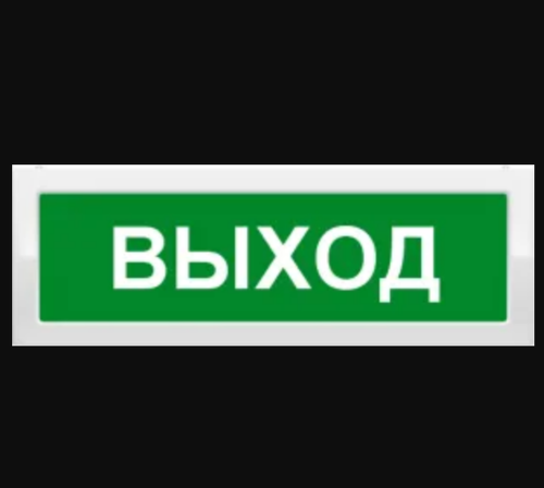 Оповещатель световой Молния-2-24 Выход .двухстороннее исполнение з.ф. с петлями для потолочного крепления. | код 0001560 | ИП Раченков А.В.