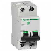 АВТОМАТИЧЕСКИЙ ВЫКЛЮЧАТЕЛЬ C60N 2П 1A D | код M9F12201 | SCHNEIDER ELECTRIC