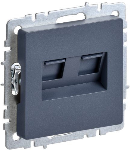 BRITE Роз. комп. 2-ая RJ45 кат.6 РК11-2-БрМ мар. IEK | код BR-K20-2-K35 | IEK