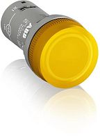 Лампа CL2-515Y желтая со встроенным светодиодом 110-130В DC CL2-515Y | код 1SFA619403R5153 | ABB