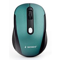 Мышь беспров. Gembird MUSW-420-2, 2.4ГГц, зеленый, 4кн, 1600DPI, блистер | код MUSW-420-2 | Gembird