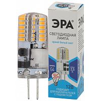 Лампа светодиодная LED-JC-2.5W-12V-SLC-840-G4 JC 2.5Вт капсульная 4000К нейтр. бел. G4 12В | Код. Б0049090 | ЭРА