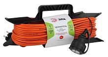 Удлинитель силовой UFx-1-2x0.75-30m-IP44 на рамке б/з 1гнездо 30м ПВС 2х0.75 | Код. Б0046822 | ЭРА