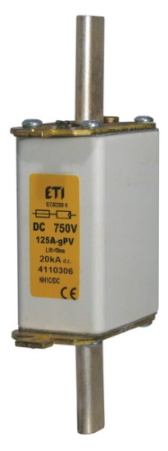 Предохранитель NH-1C gR-PV 32A 750V DC | код 004110510 | ETI