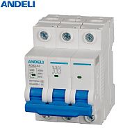 Авт. выкл. пос.тока ADB3-63DC 4P C2A DC500В 6kA (R)(ANDELI) | код ADL01-1004 | ANDELI