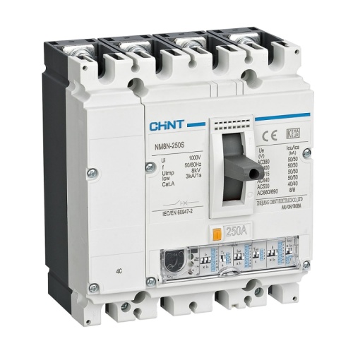 Авт. выкл. NM8N-800S EN 4P 630А 50кА с электр. расцепителем (R) | код 273035 | CHINT