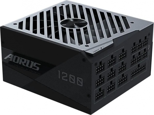 Блок питания Gigabyte ATX 1200W GP-AP1200PM 80+ platinum (20+4pin) APFC 140mm fan 16xSATA Cab Manag RTL | код 1624953 | GIGABYTE