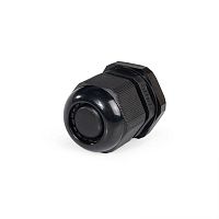 Ввод кабельный пластиковый PG 19 (12-16 мм) черн. (уп.50шт) | код 88644 | Fortisflex