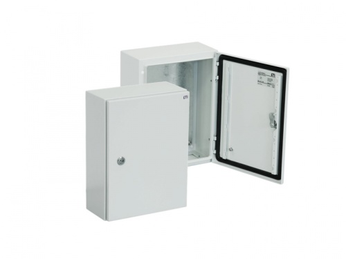 Металлический шкаф GT 40-30-25 IP65 (1зам.,В400xШ300xГ250) | код 001102107 | ETI