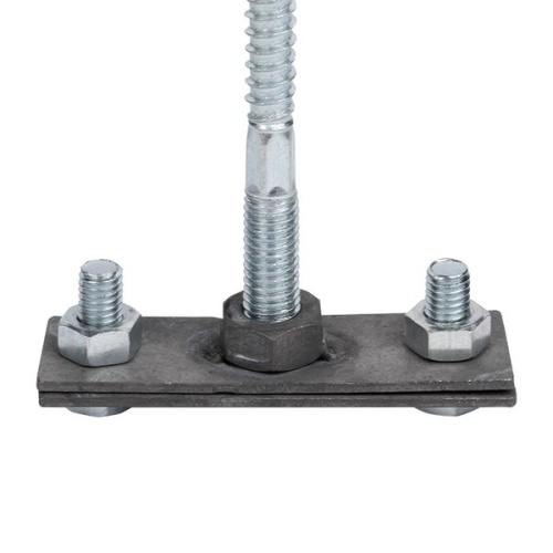 Держатель фасадный для полосы 50 мм, L=100мм, HZ PROxima | код lp-31508 | EKF фото 4