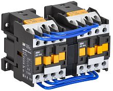 Контактор КМИ-10930 реверс 9А 230В/АС3 2НО | код KKM13-009-230-20-1 | IEK