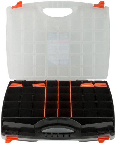 Ящик для крепежа (органайзер) двухсторонний 16.5дюйм ( 425х330х85мм ) FIT 65661 фото 3