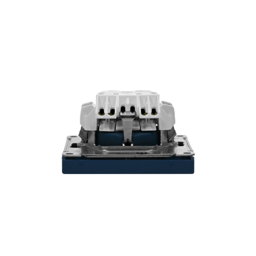 ARTGALLERY РОЗЕТКА с заземлением со шторками, 16А, механизм, быстрозажимные клеммы, аквамарин | код GAL001145S | Systeme Electric фото 9