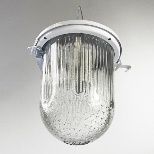 Светильник Желудь А СПЕЦСВЕТ 03-012-101 [496] подвесной, без реш. 220в, 12вт, 4000К, 1500лм, УХЛ2, IP54 ГУ | код 1030450496 | Элетех