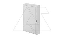Щит навесной ECO BOX мультимед, TS35+2x МП перф.118x270mm, белая пласт. дверь, белый RAL9003, 560x354x107mm, IP40 | код 2506-20S | Elektro-plast Nasielsk