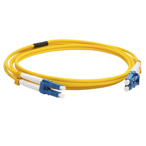 Патч-корд оптический LANMASTER, LSZH, дуплексный, LC/UPC-LC/UPC, SM OS2, 2.0 м | код LAN-2LC-2LC/SU-2.0 | LANMASTER