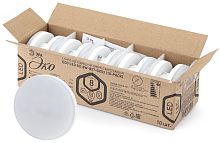 Лампа светодиодная ECO LED GX-8W-827-GX53 (10-PACK) (диод таблетка 8Вт тепл GX53) (10/100/6300) | код Б0036547 | ЭРА